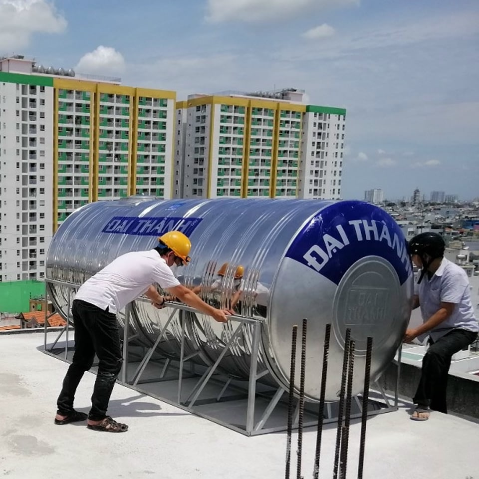 bồn nước inox 10000l ngang bồn nước inox 10000l ngang