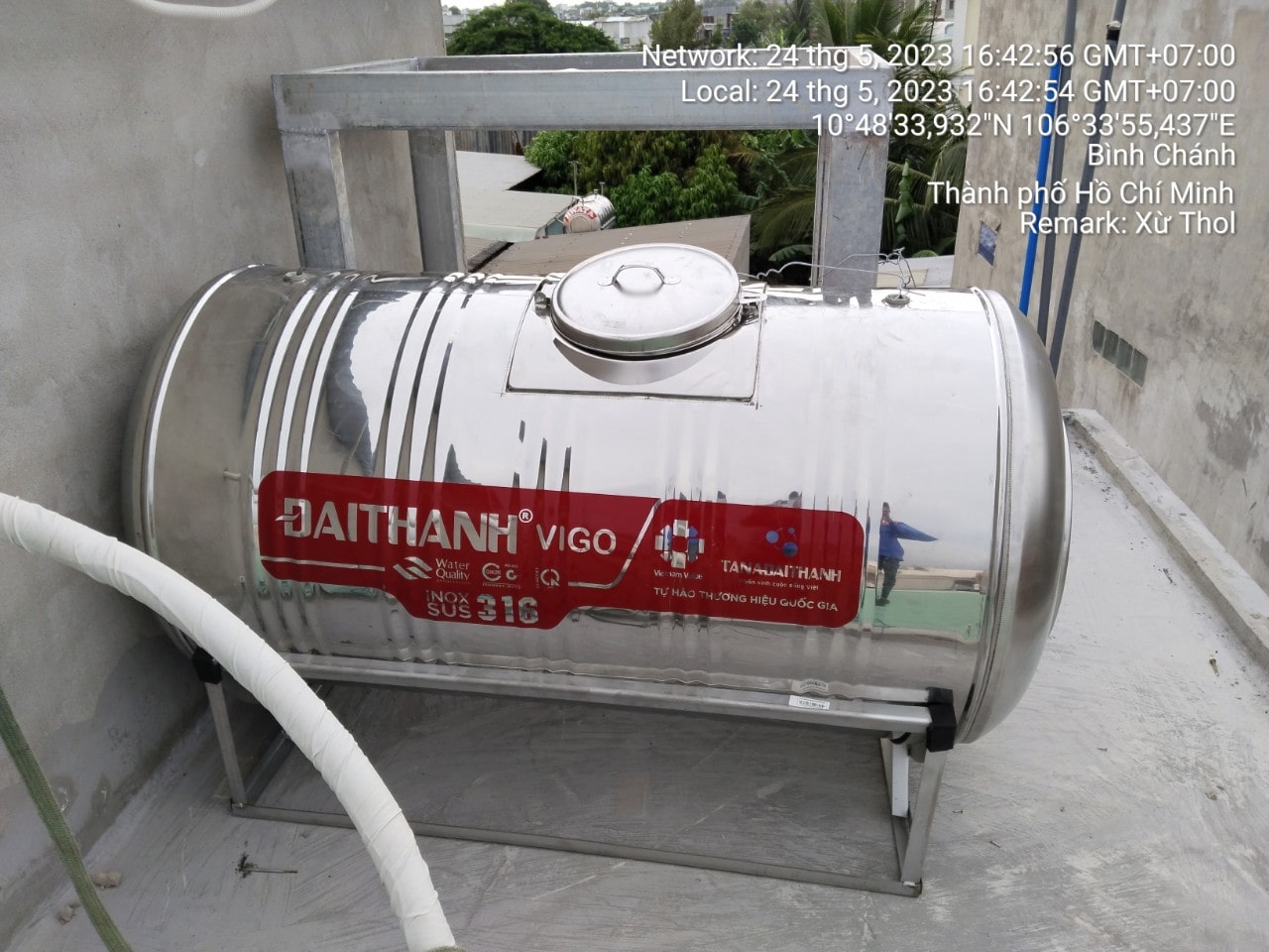 giá bồn nước Đại Thành 2000l giá bồn nước Đại Thành 2000l