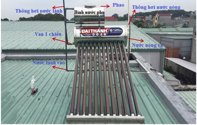 Bình nước phụ cho máy năng lượng mặt trời binhnuocphu