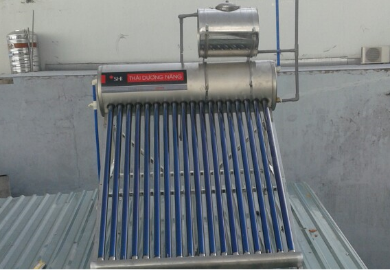 Máy nước nóng năng lượng mặt trời Sơn Hà may-NLMT-Sonha