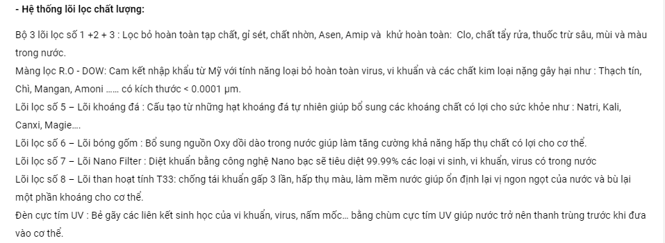 thông tin lõi lọc RO Đại Thành thon-tin-loi-RO-Dai-Thanh