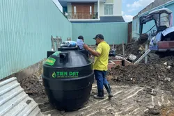 Bồn tự hoại Đại Thành giảm chi phí xử lý, tăng hiệu quả cho nhà dân tại Bảy Hiền
