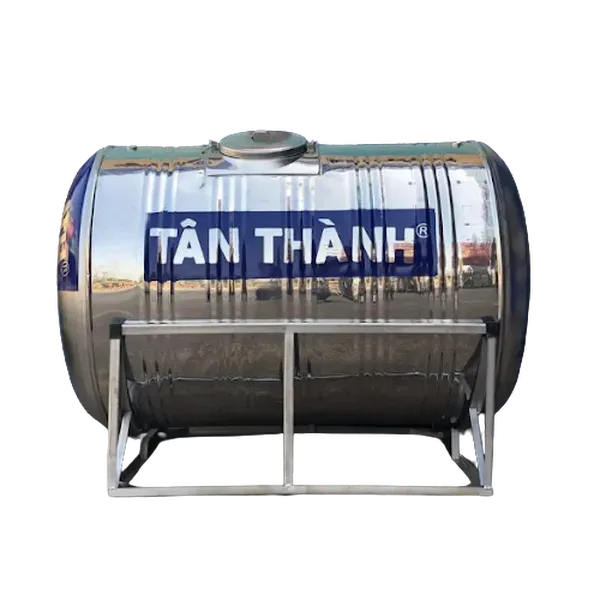 Bồn inox Tân Thành 2500l ngang