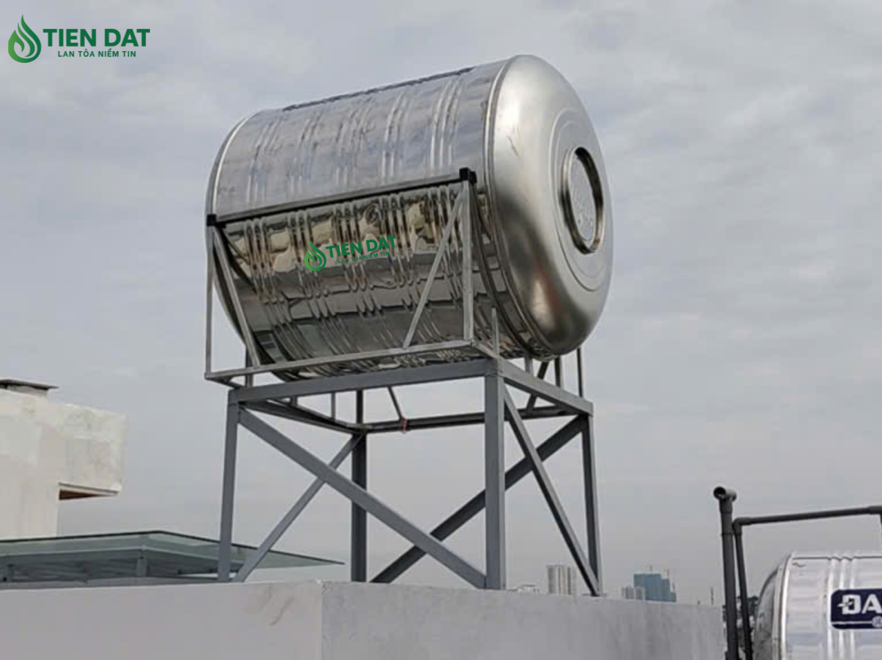 bồn inox đại thành ngang bồn inox đại thành ngang