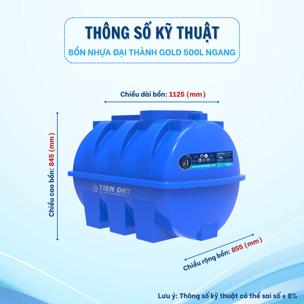 Video review bồn nhựa Đại Thành Gold 500L Video review bồn nhựa Đại Thành Gold 500L