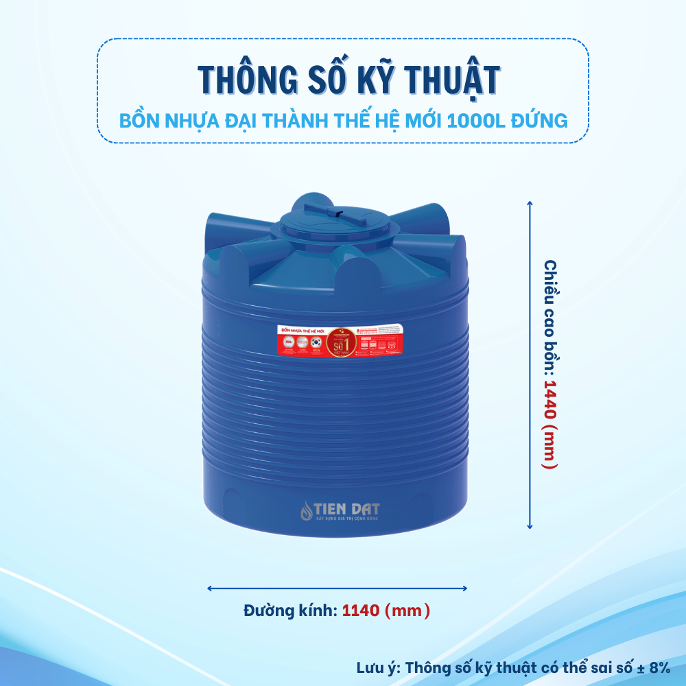 Video review Bồn nhua Đại Thành Thế hệ mới 1000L Video review Bồn nhua Đại Thành Thế hệ mới 1000L