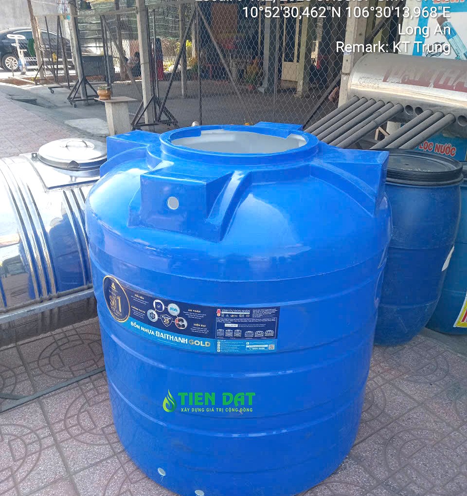 Bồn nước nhựa Đại Thành Gold chính hãng tại Chánh Hưng có sẵn mọi dung tích Bồn nước nhựa Đại Thành Gold chính hãng tại Chánh Hưng có sẵn mọi dung tích
