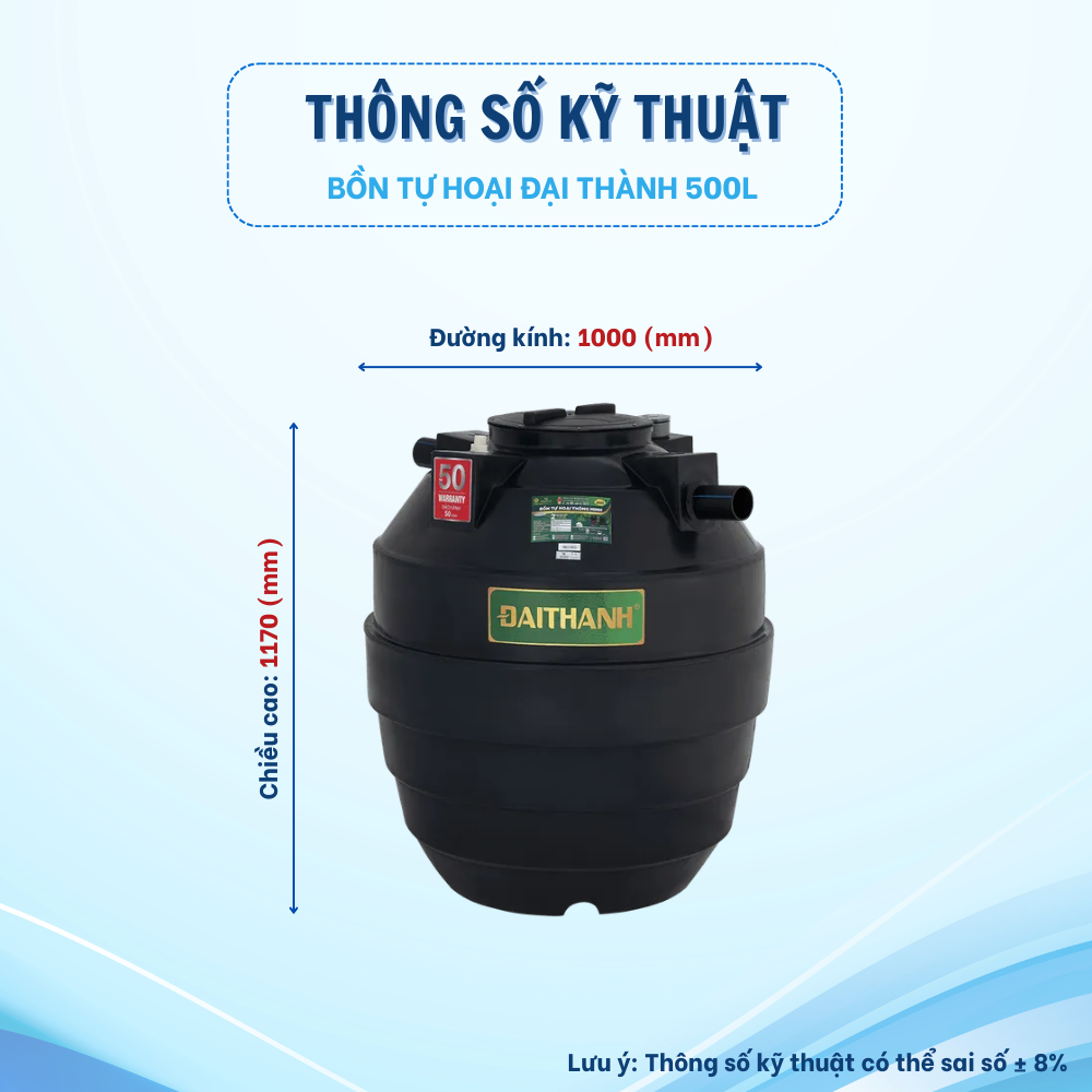 Video review bồn tự hoại Đại Thành 500L Video review bồn tự hoại Đại Thành 500L