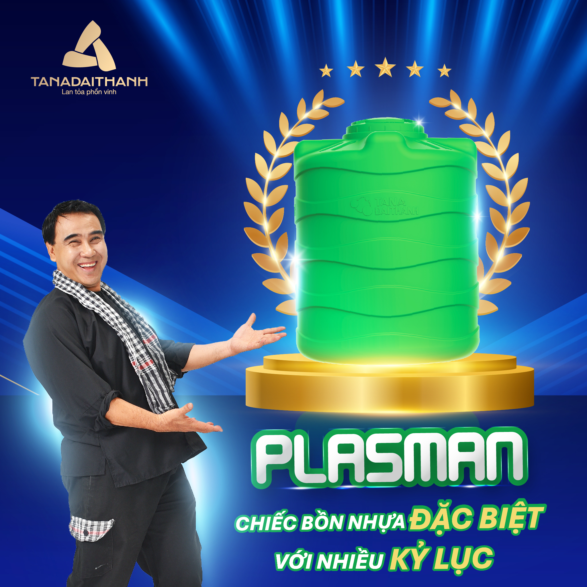 bồn nhựa plasman Đại Thành bồn nhựa plasman Đại Thành