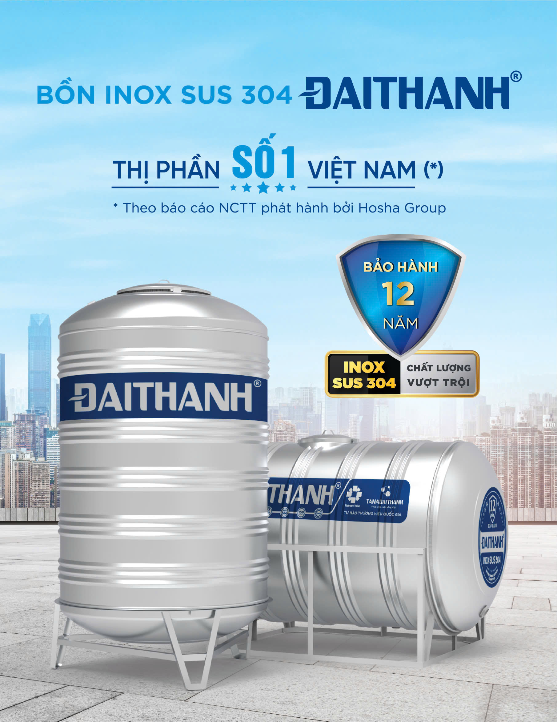 Bồn inox Đại Thành Bồn inox Đại Thành