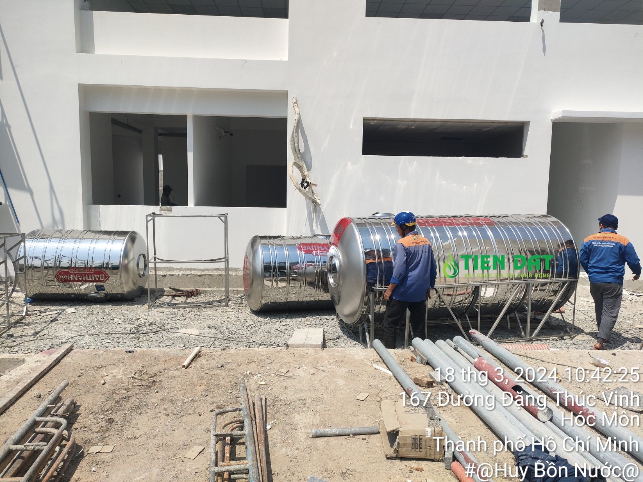 Bồn nước inox Đại Thành Bồn nước inox Đại Thành