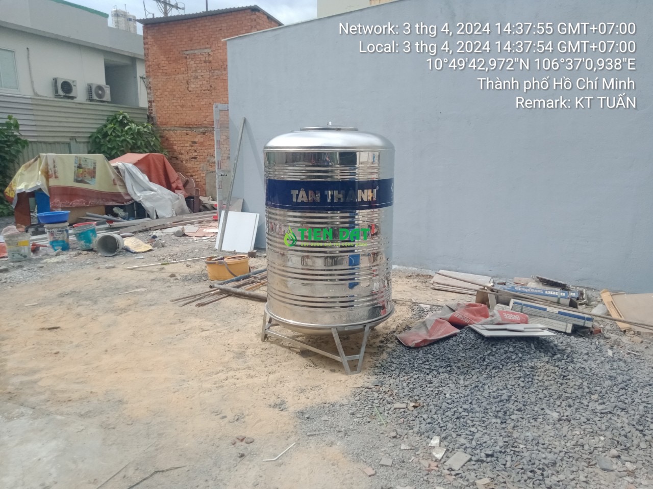 Bồn nước inox Tân Thành Bồn nước inox Tân Thành