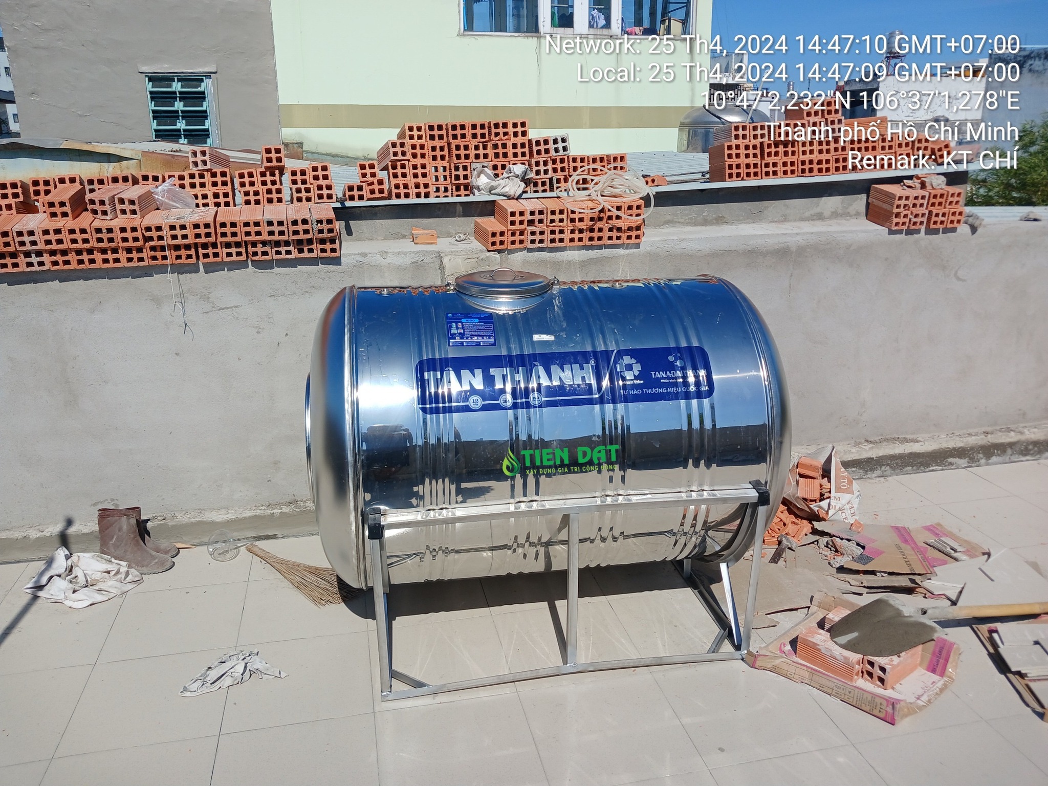 Bồn nước inox Tân Thành Bồn nước inox Tân Thành