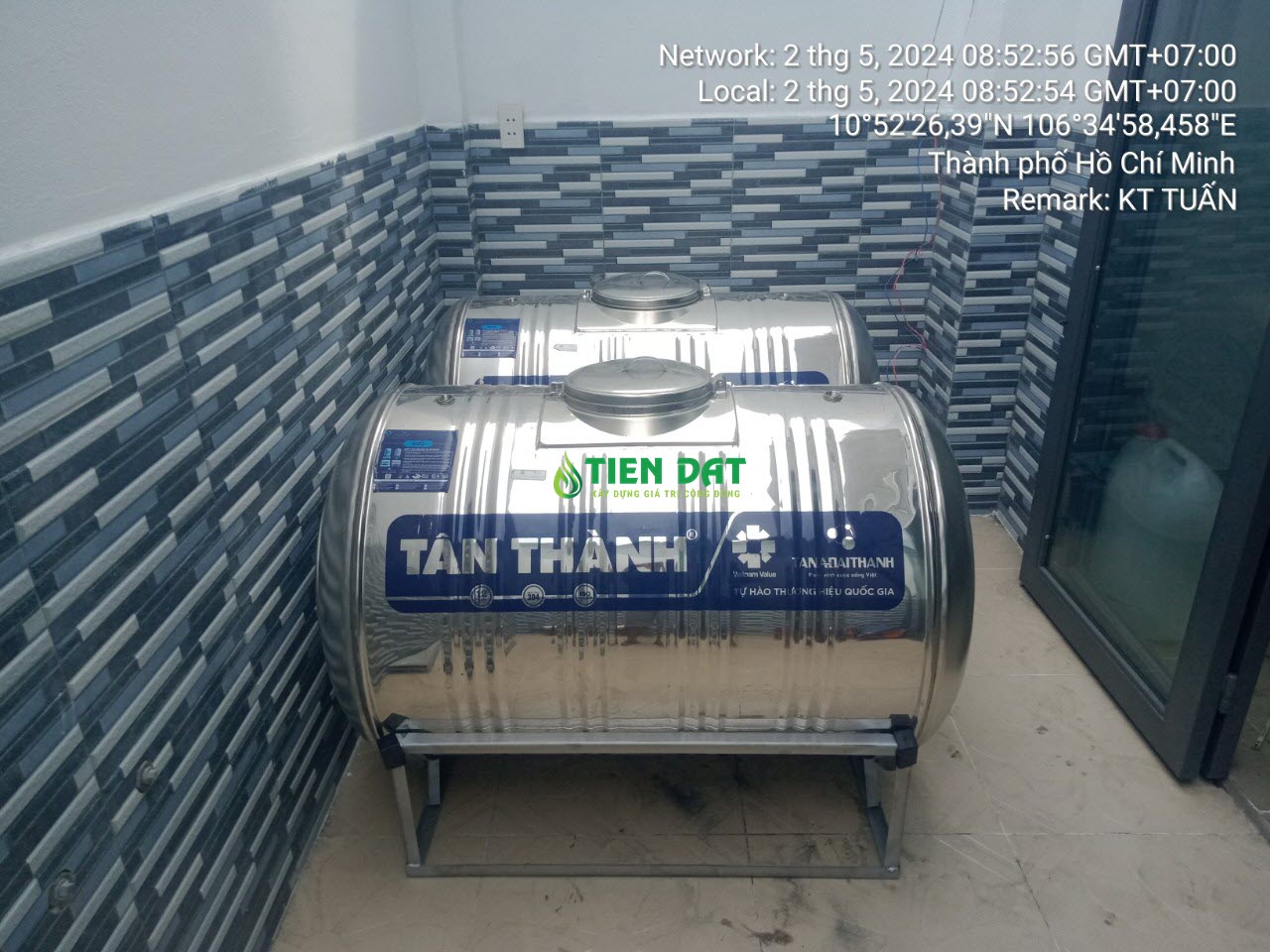 Bồn nước inox Tân Thành Bồn nước inox Tân Thành