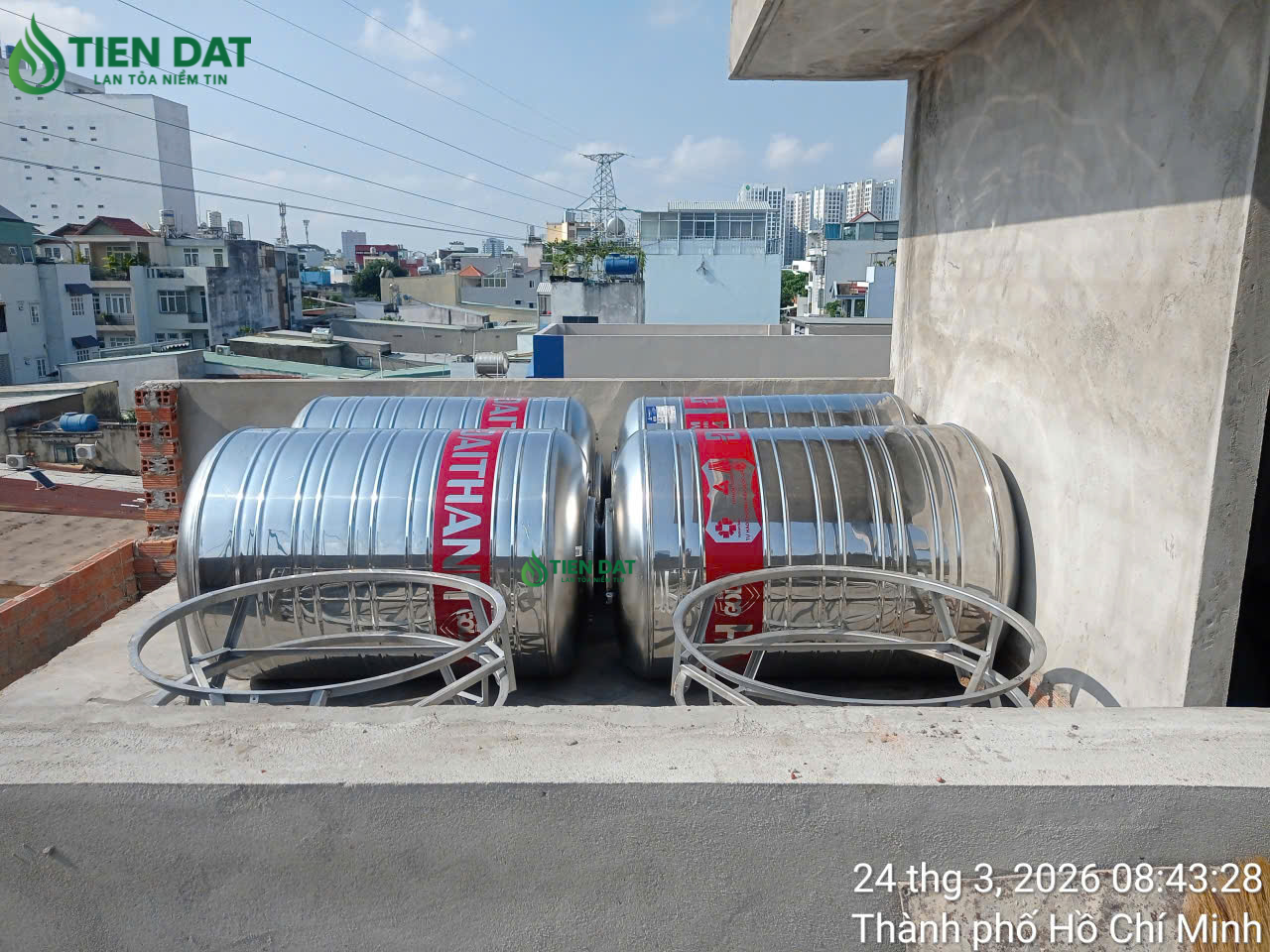 bồn nước inox 1000l bồn nước inox 1000l