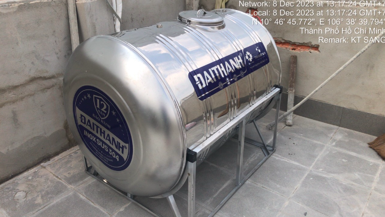 Bồn nước inox Tân Á Bồn nước inox Tân Á