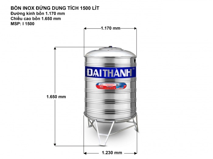 kích thước bồn nước tân á kích thước bồn nước tân á