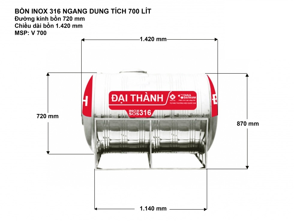 thông số kỹ thuật bồn nước tân á thông số kỹ thuật bồn nước tân á