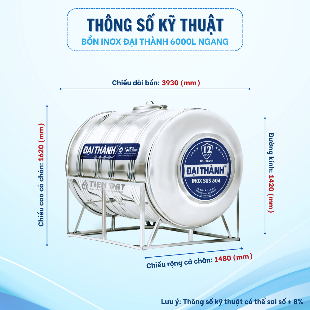 Video review bồn inox Đại Thành 6000L Video review bồn inox Đại Thành 6000L