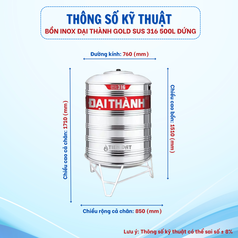 Video review bồn inox Đại Thành Vigo 500L Video review bồn inox Đại Thành Vigo 500L