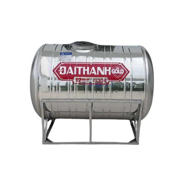 Bồn nước inox Đại Thành Gold 700L Nằm