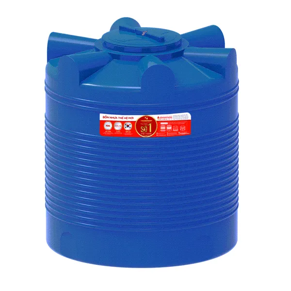Bồn nhựa Đại Thành Thế Hệ Mới 5000L đứng