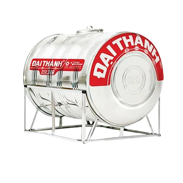 Bồn nước inox 316 đại thành 500l nằm