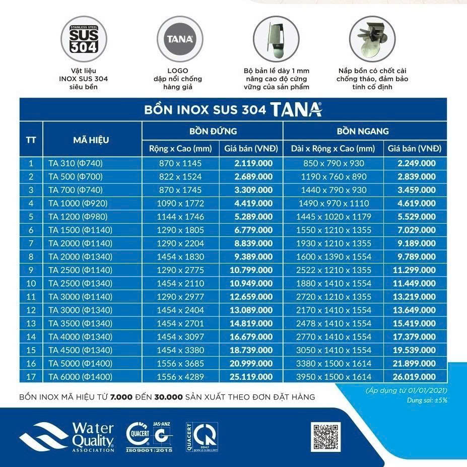 bồn nước tân á bồn nước tân á