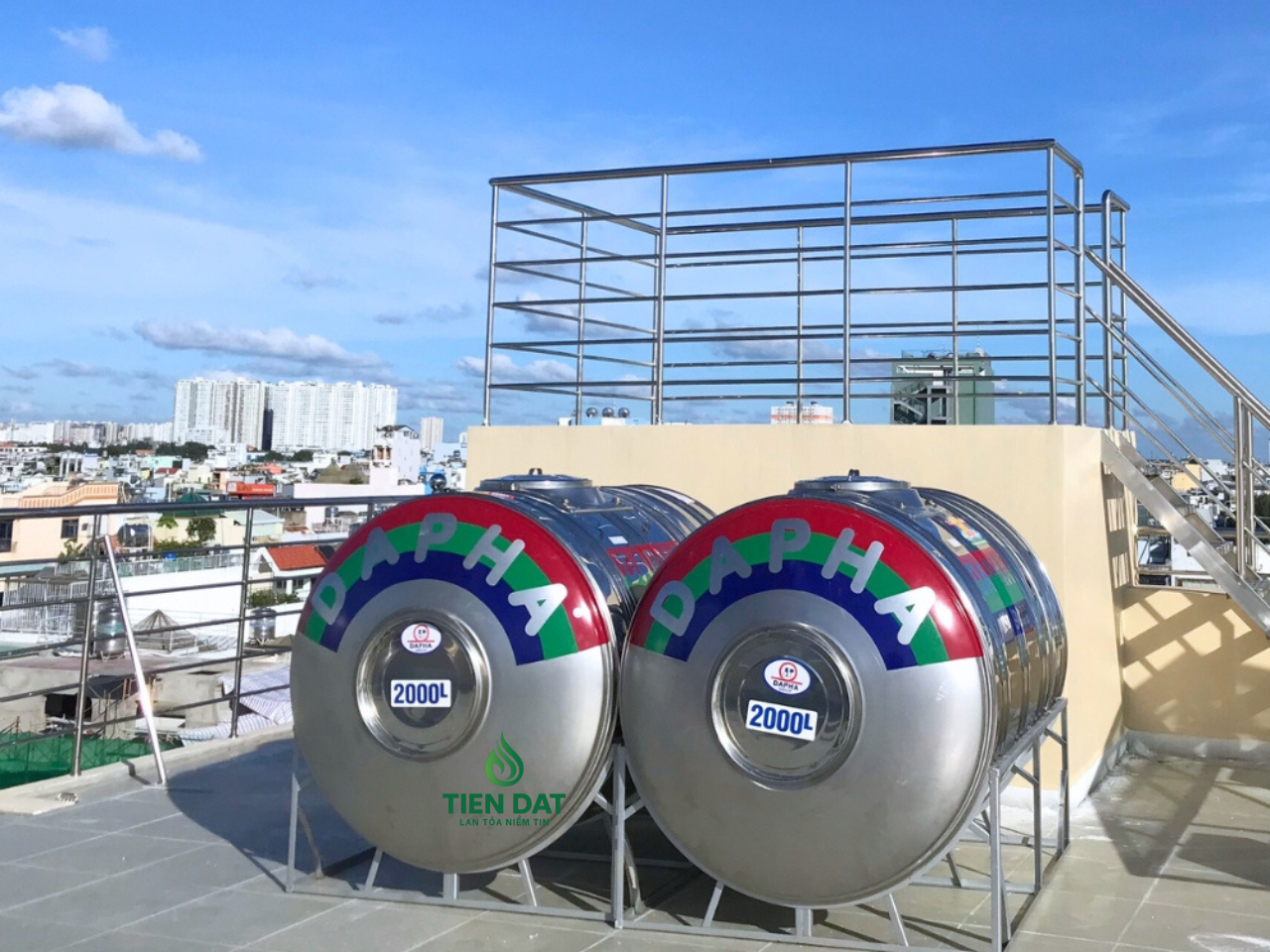 Bồn nước Dapha 2000L – Phù hợp cho hộ gia đình hay công trình? Bồn nước Dapha 2000L – Phù hợp cho hộ gia đình hay công trình?