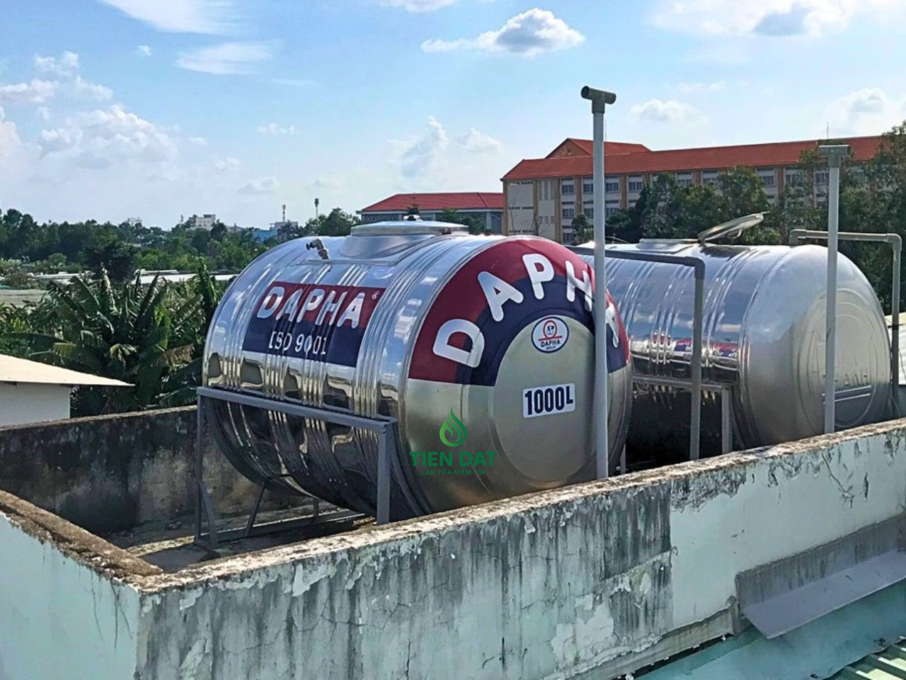 Bồn nước Dapha cao cấp – Đầu tư một lần, sử dụng dài lâu Bồn nước Dapha cao cấp – Đầu tư một lần, sử dụng dài lâu