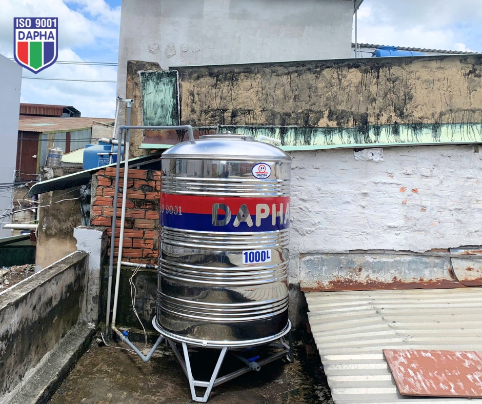 Bồn nước Dapha cao cấp – Đầu tư một lần, sử dụng dài lâu Bồn nước Dapha cao cấp – Đầu tư một lần, sử dụng dài lâu