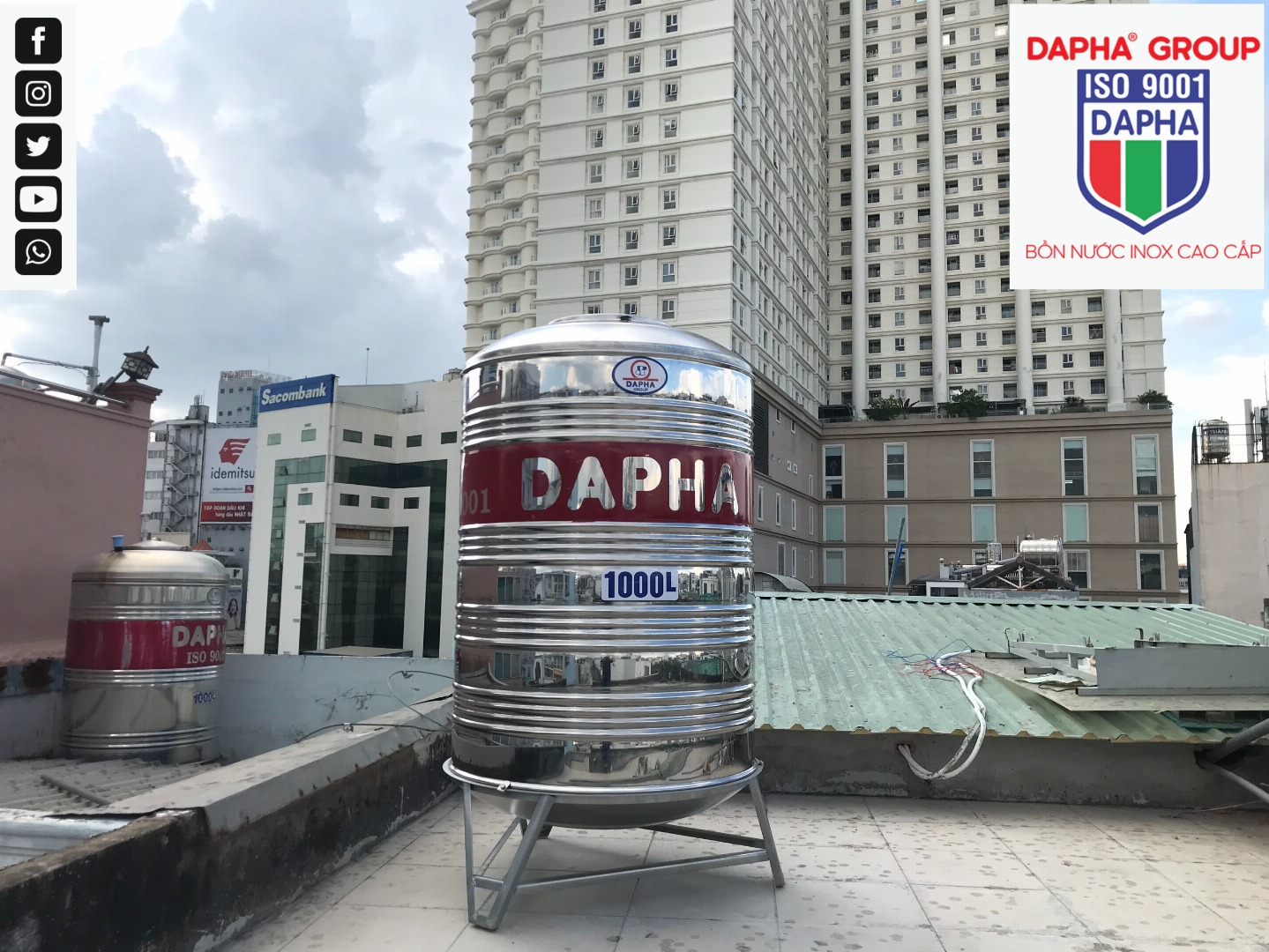bồn nước dapha bồn nước dapha