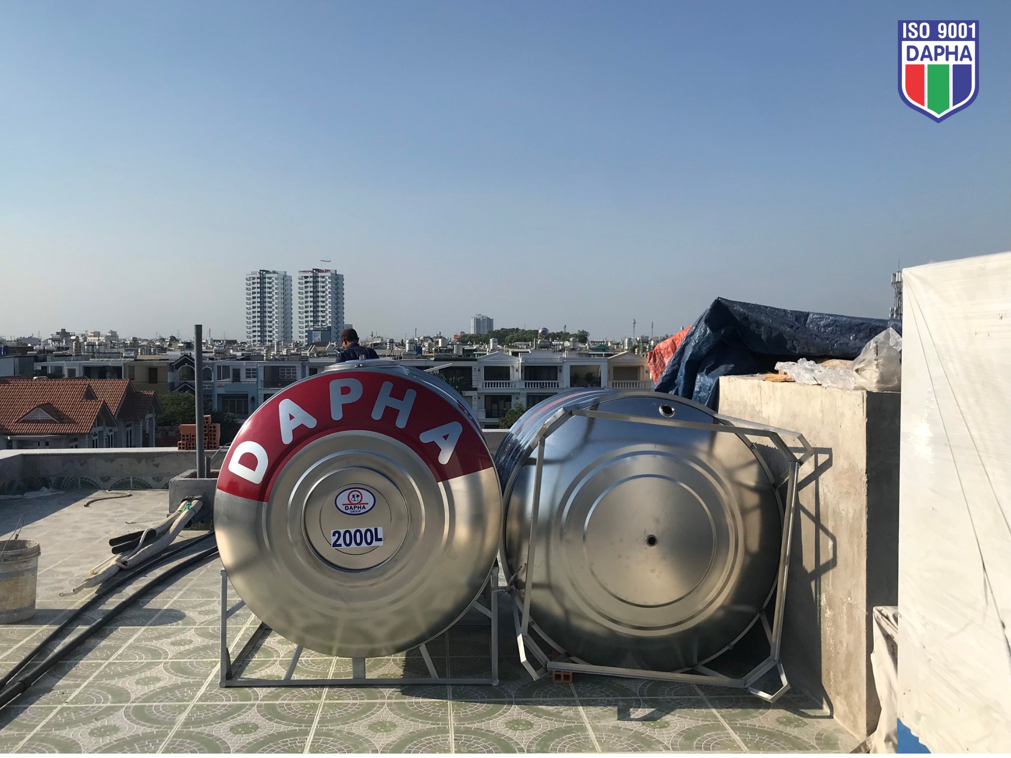 Bồn nước Dapha nội địa: Giải pháp lưu trữ nước bền bỉ cho gia đình Việt Bồn nước Dapha nội địa: Giải pháp lưu trữ nước bền bỉ cho gia đình Việt