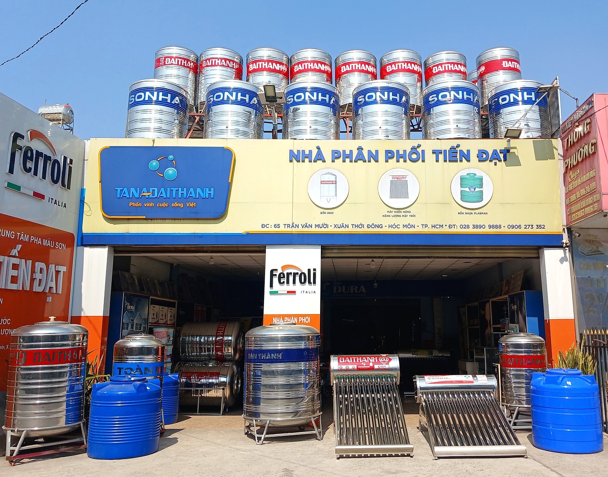 bồn nước inox dapha chính hãng bồn nước inox dapha chính hãng