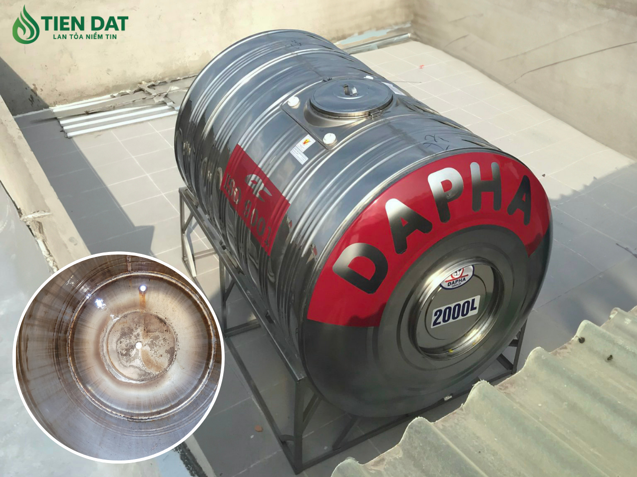 bồn nước inox dapha bồn nước inox dapha