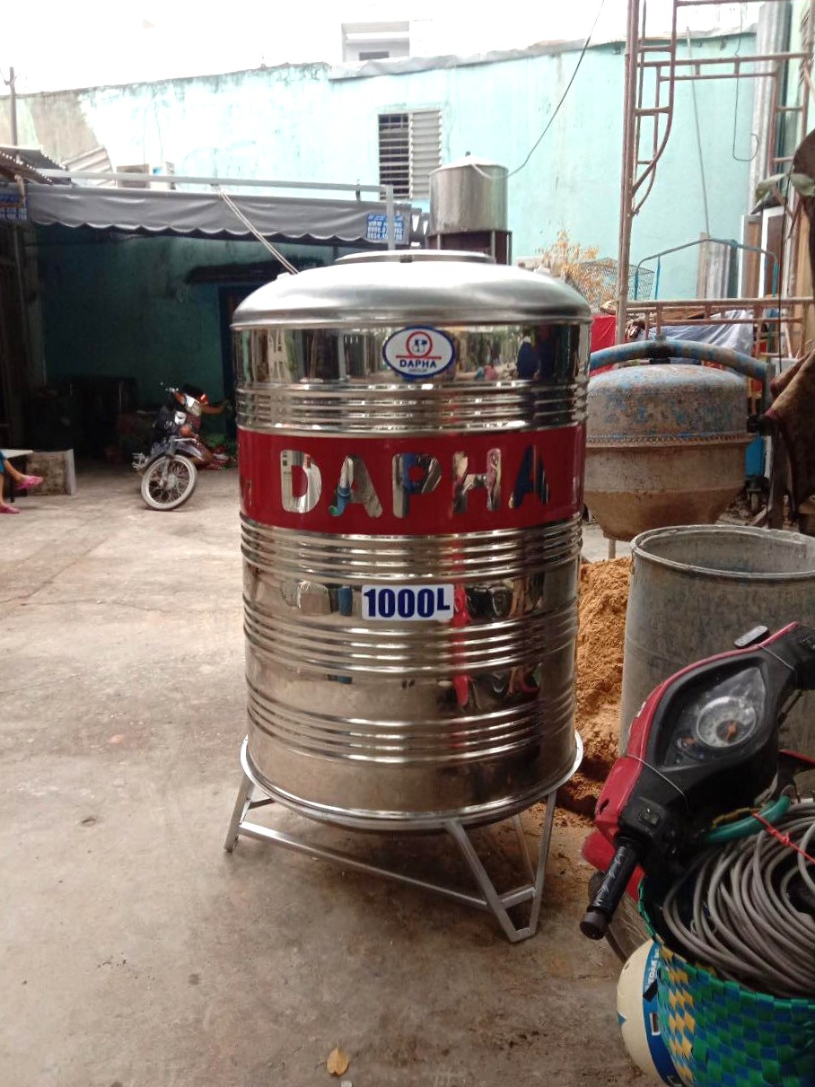 giá bồn nước inox dapha 1000l giá bồn nước inox dapha 1000l
