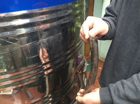 bồn nước inox kém chất lượng