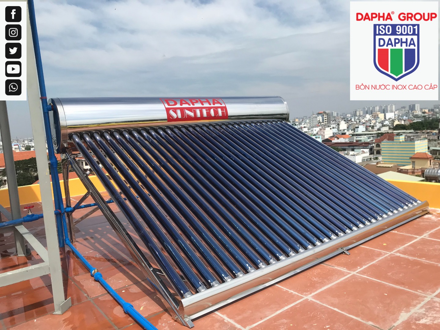 Lắp đặt máy năng lượng mặt trời Dapha – Bền bỉ, an toàn, hiệu quả dài lâu Lắp đặt máy năng lượng mặt trời Dapha – Bền bỉ, an toàn, hiệu quả dài lâu