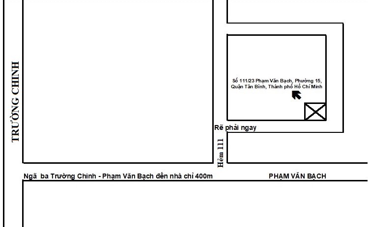 Sơ đồ đến Cty Thanh Trí- chi nhánh Phạm Văn Bạch Sơ đồ đến Cty Thanh Trí- chi nhánh Phạm Văn Bạch