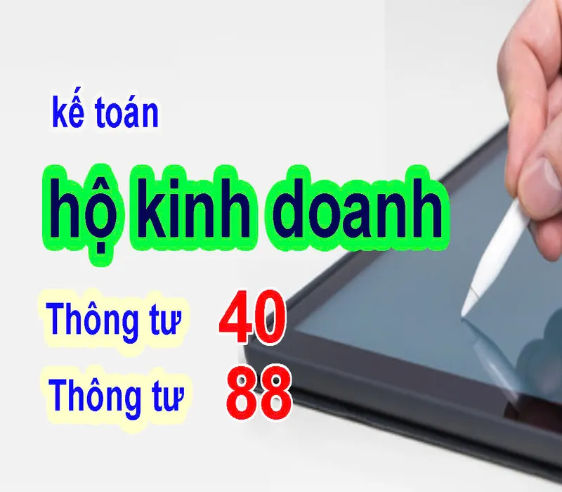 Khóa học kế toán hộ kinh doanh theo phương pháp kê khai