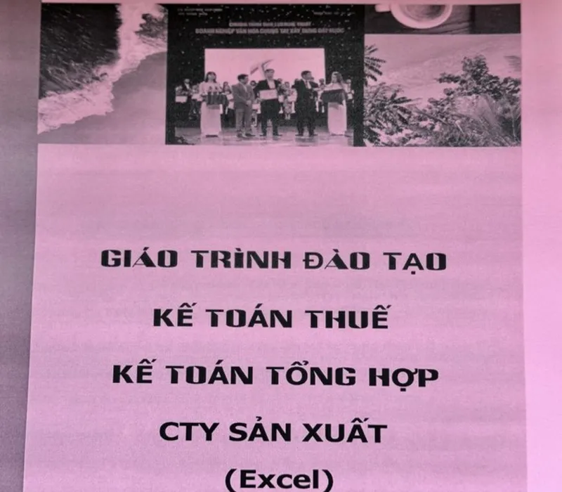 Khóa học kế toán thực hành Công ty sản xuất