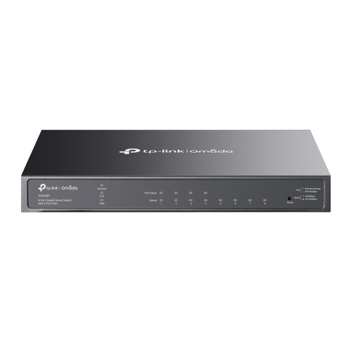 TP-Link Omada SG2008P – Switch Gigabit 8 Cổng, 4 Cổng PoE+