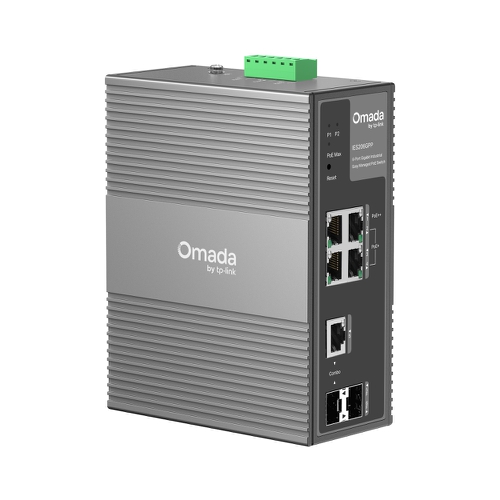 Switch Managed Industrial PoE+ TP-Link Omada IES206GPP