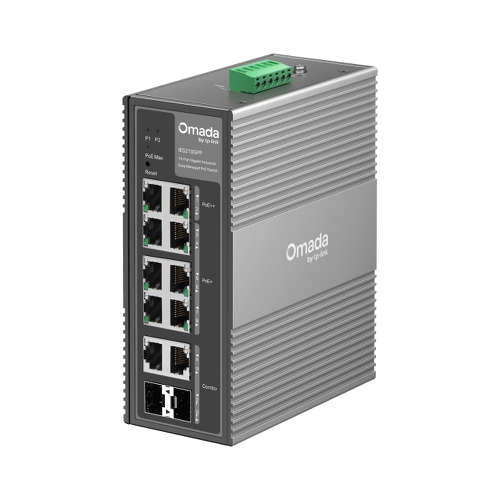 Switch Managed Industrial PoE+ TP-Link Omada IES210GPP