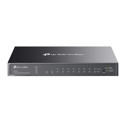 TP-Link SG2210P – Omada 10-Port Gigabit Smart Switch with 8-Port PoE+