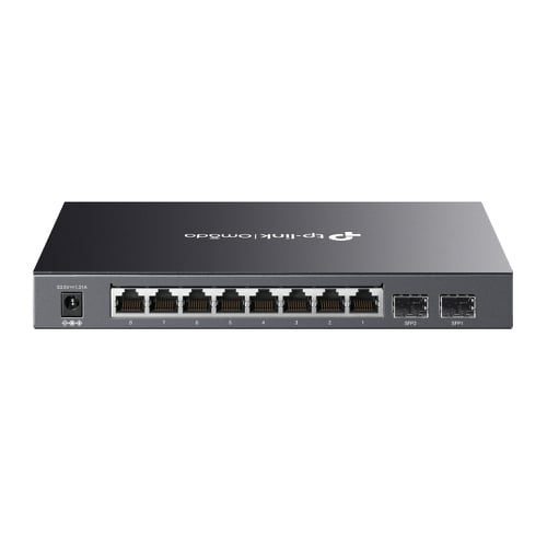 TP-Link SG2210P – Omada 10-Port Gigabit Smart Switch with 8-Port PoE+