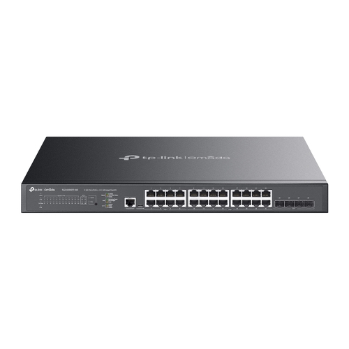TP-Link SG3428XPP-M2 – Switch Omada L2+ 24 Cổng 2.5G PoE++/PoE+ 4 SFP+ 10G