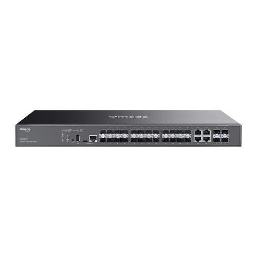 TP-Link SG5428XF – Switch Layer 3 Omada 20 SFP 1G + 4 Combo + 4 SFP+ 10G