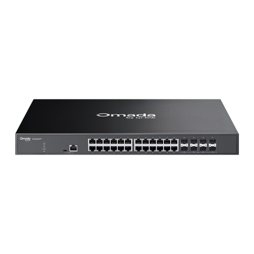 Switch Omada Access Max 32 Cổng 10GE Tích Hợp 24 Cổng PoE++