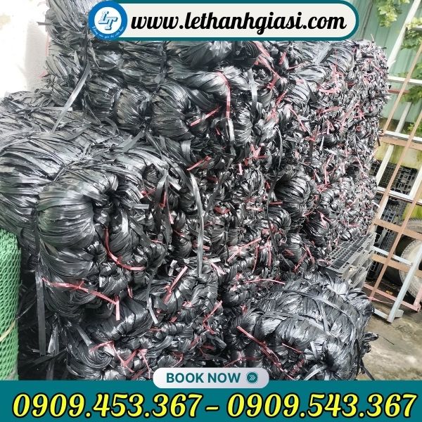 Dây nilon đen bóng giá sỉ Dây nilon đen bóng giá sỉ